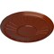 Ekena Millwork Leandros Ceiling Medallion (Fits Canopies up to 6 3/8"), Hand-Painted Firebrick, 19 7/8"OD x 1 1/4"P CM22LNFIF - alternate 3